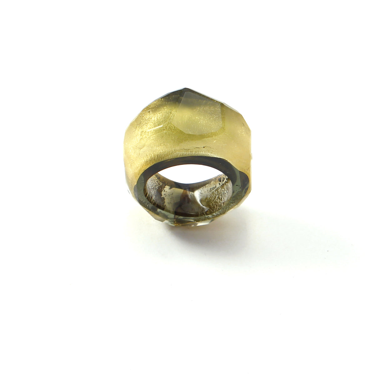 Goldglas-Ring grünlich von Bernhard Simon bei Wilhelm die 3.